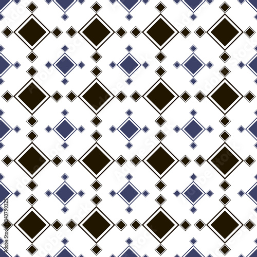 Abstract vintage geometric seamless pattern. Oramental openwork background.