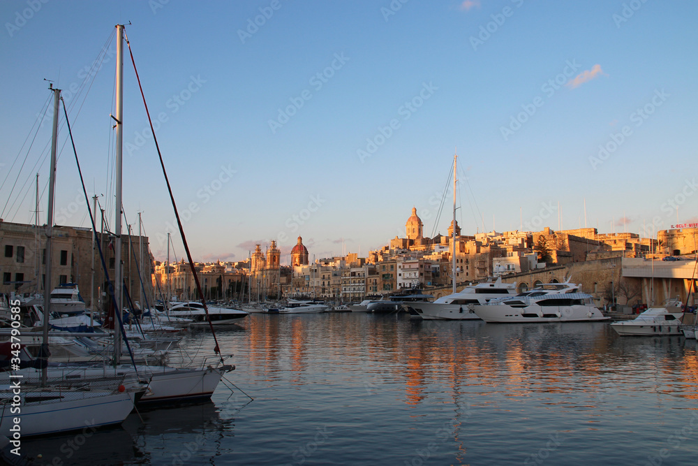 city of vittoriosa in bormla (malta)
