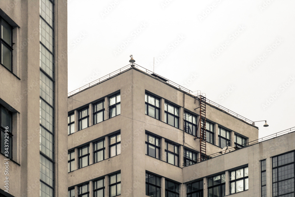 The State Industry Building, minimalist architecture shot The State Industry Building, minimalist architecture shot