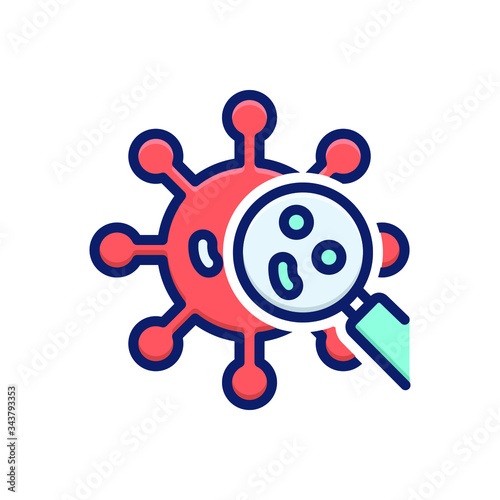 corona virus icon