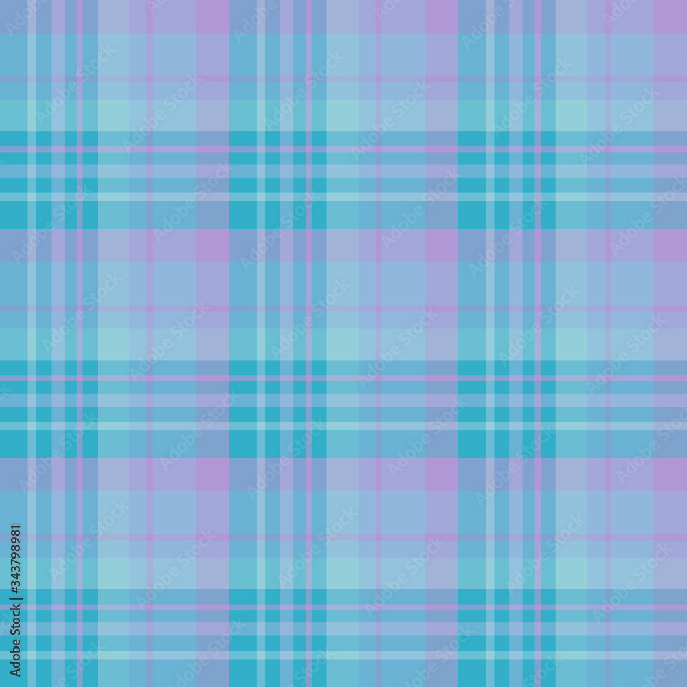 Seamless pattern in interesting cozy blue and light violet colors for plaid, fabric, textile, clothes, tablecloth and other things. Vector image. Seamless pattern in interesting cozy blue and light violet colors for plaid, fabric, textile, clothes, tablecloth and other things. Vector image.