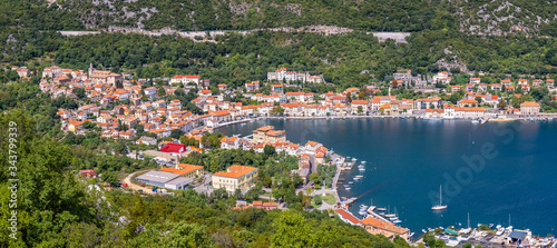 Mediterranean fishermen village Bakar, Rijeka, Croatia photo