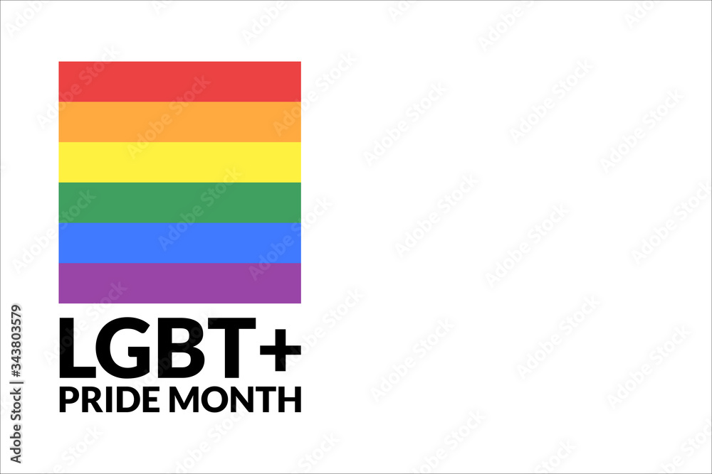 LGBT Pride Month. Holiday concept. Template for background, banner, card, poster with text inscription. Vector EPS10 illustration. LGBT Pride Month. Holiday concept. Template for background, banner, card, poster with text inscription. Vector EPS10 illustration.