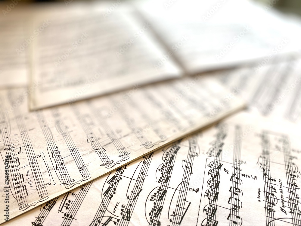 Sheet music background. Music background. Music elements. Sheet music background. Music background. Music elements.