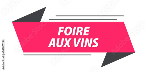 foire aux vins bannière