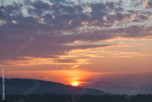 sunrise over the mountains © Tatiana Koshutina