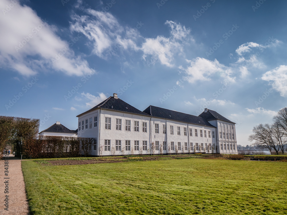 Graasten Castle summer residence of the royal Danish family, Denmark Graasten Castle summer residence of the royal Danish family, Denmark