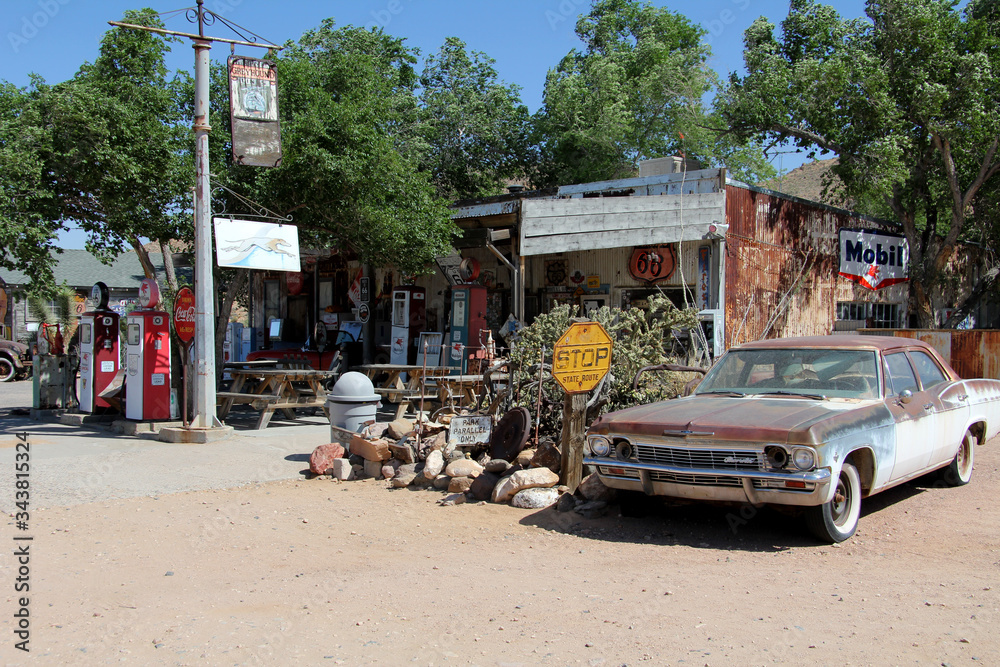 Fototapeta premium Officina route 66 - america