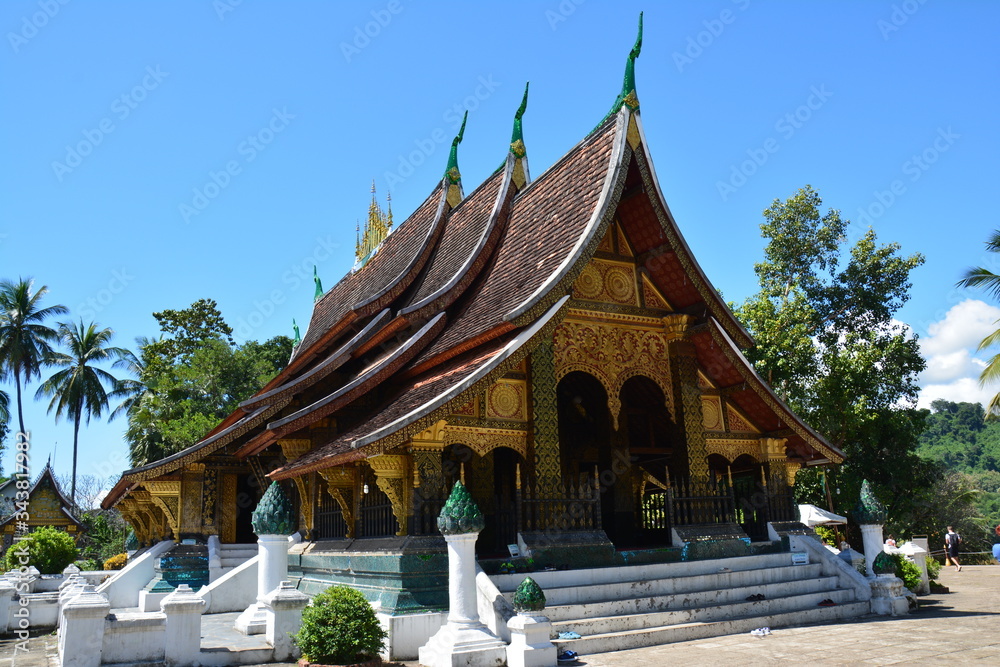 Temple Luang Prabang Laos Asie du Sud-Est