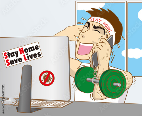 STAY HOME SAVE LIVES