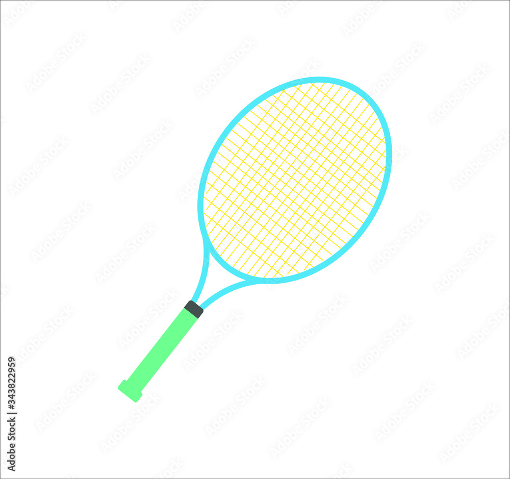 tennis racket. Vector illustration for web and mobile design. tennis racket. Vector illustration for web and mobile design.