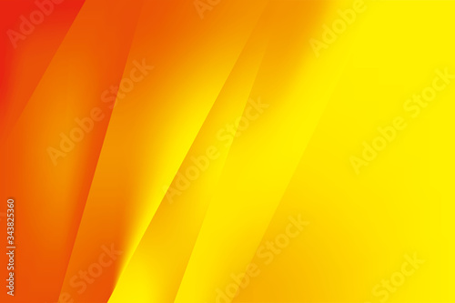 Abstract Smooth Yellow Orange Line Gradient Background Design Template Vector