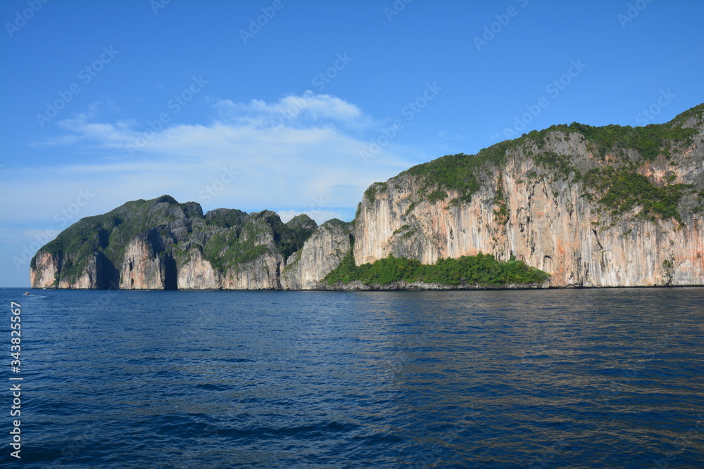 Naklejka premium Île de Ko Phi Phi Thaïlande Asie