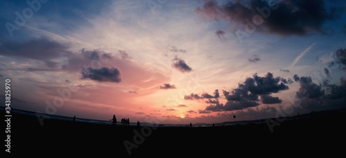 Sunset on Ocean
