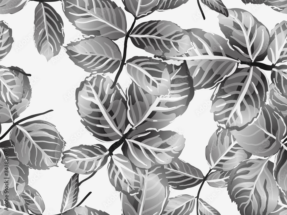 Leaves Seamless Pattern. Leaves Seamless Pattern.