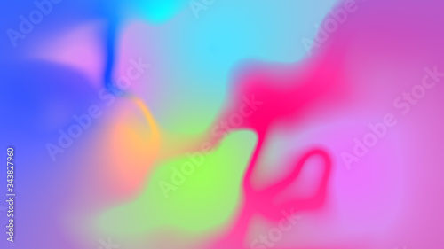 Abstract gradient soft colorful background. Modern horizontal design for mobile app.