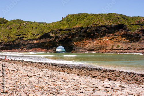 Hole in the wall, Coffee Bay, Eastern Cape, South Africa