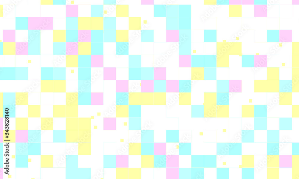 Abstract square pixel mosaic colorful background geometric seamless pattern in pastel colors. 8 bit Abstract square pixel mosaic colorful background geometric seamless pattern in pastel colors. 8 bit
