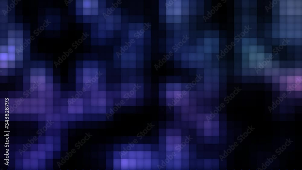 Blue Purple Mosaic Pattern Loop Blue Purple Mosaic Pattern Loop