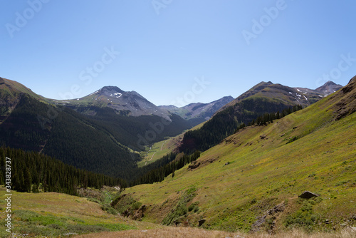 mountain landscape in summer