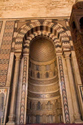 Inside the Citadel of Cairo or Citadel of Saladin