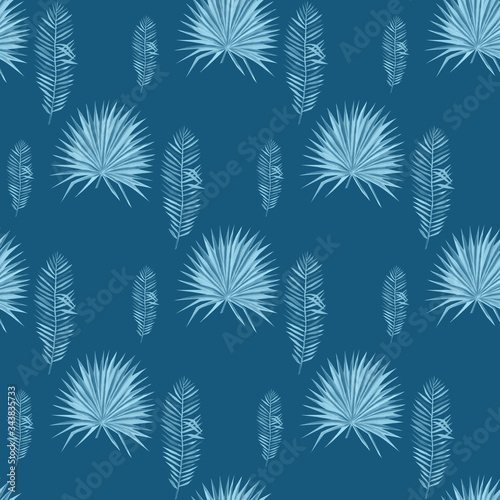 Watercolor seamless floral pattern hand drawing decorative background. Hand drawn watercolor illustration. Print for textile, cloth, wallpaper, scrapbooking