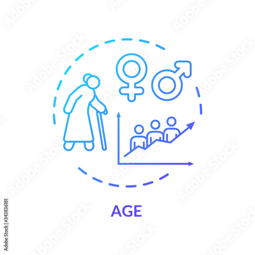 Age concept icon