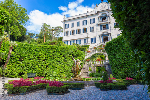 17 July 2019,  Villa Carlotta at Tremezzo lake Como, Italy.