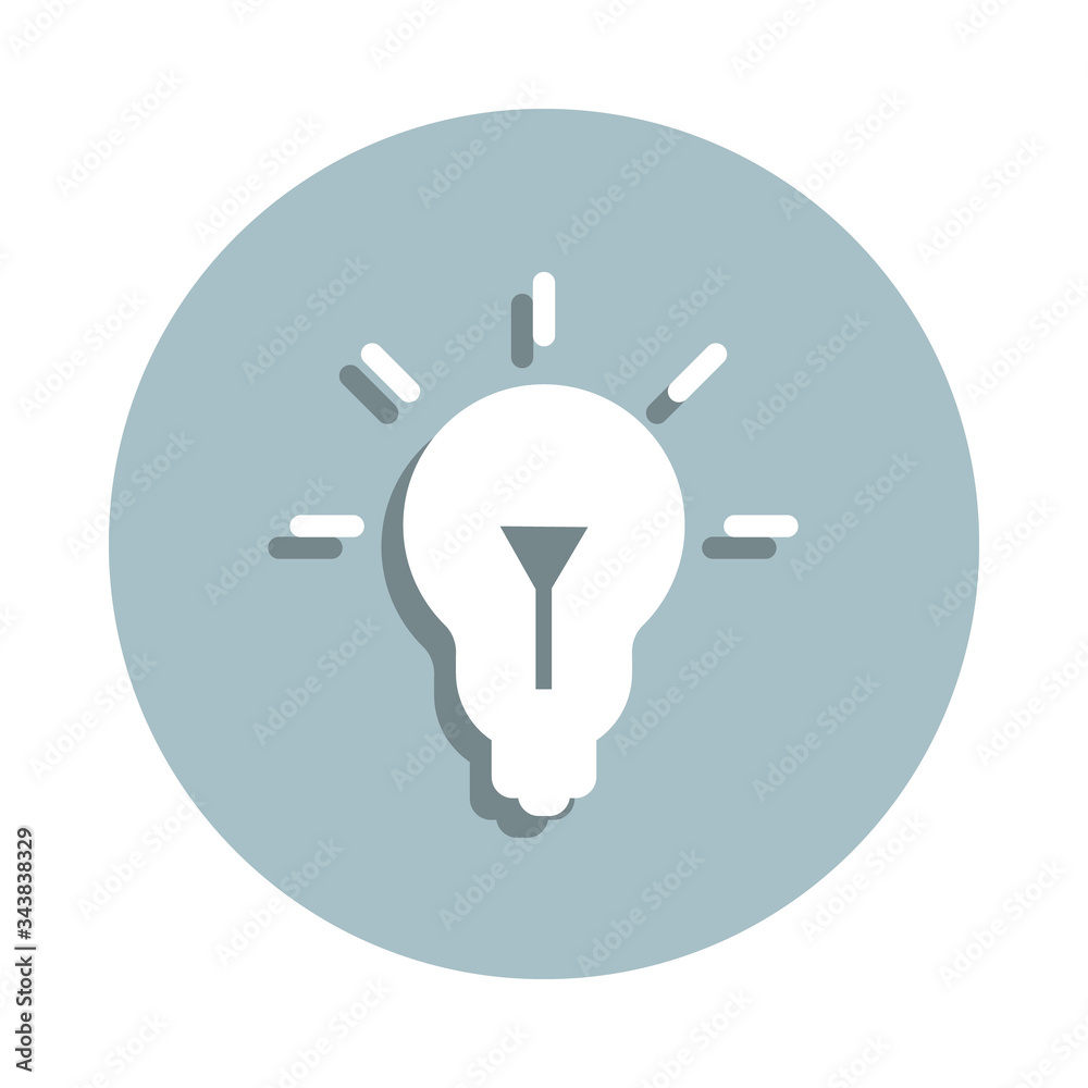 Laboratory, light badge icon. Simple glyph, flat vector of laboratory icons for ui and ux, website or mobile application Laboratory, light badge icon. Simple glyph, flat vector of laboratory icons for ui and ux, website or mobile application