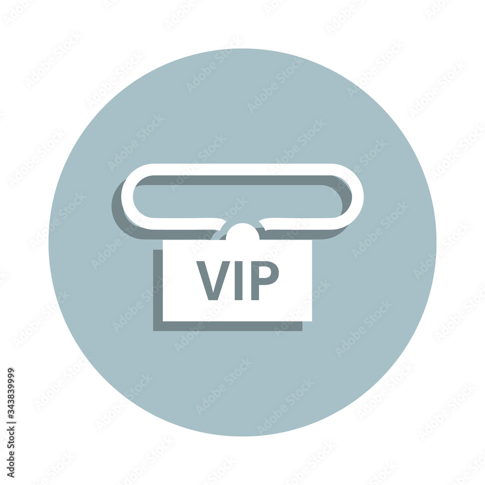 Music festival, concert, vip, id badge icon. Simple glyph, flat vector of music festival icons for ui and ux, website or mobile application Music festival, concert, vip, id badge icon. Simple glyph, flat vector of music festival icons for ui and ux, website or mobile application