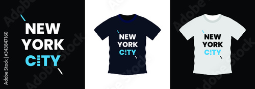 New York City stylish t-shirt and apparel abstract design. Vector print, typography, poster. Global swatches