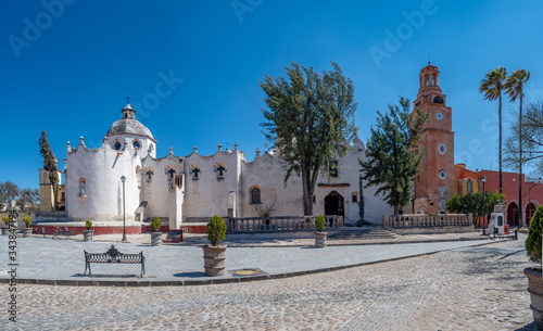 Sanctuary of Atotonilco a church complex nearby San Miguel de Allende, Guanajuato, Mexico photo