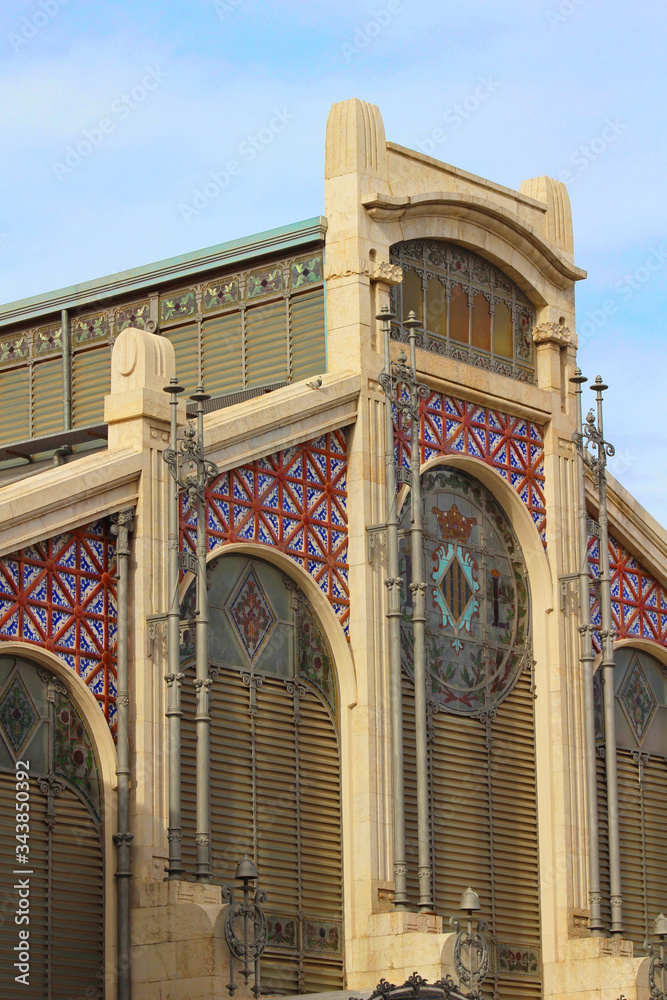 Obraz premium Mercado Central de Valencia, España
