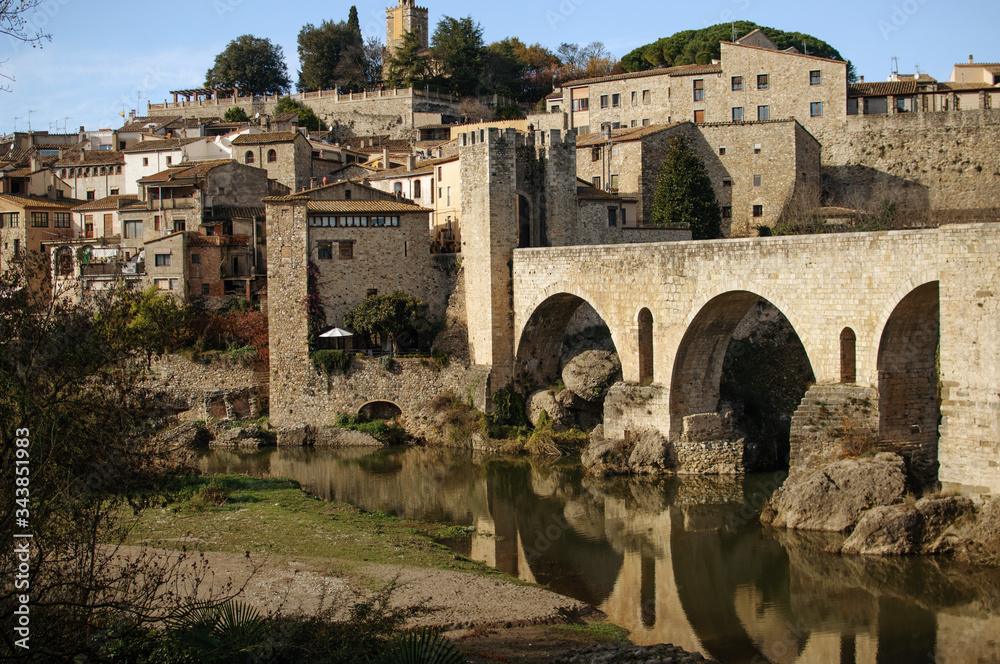 Ancient Fortress Wall of Besalu