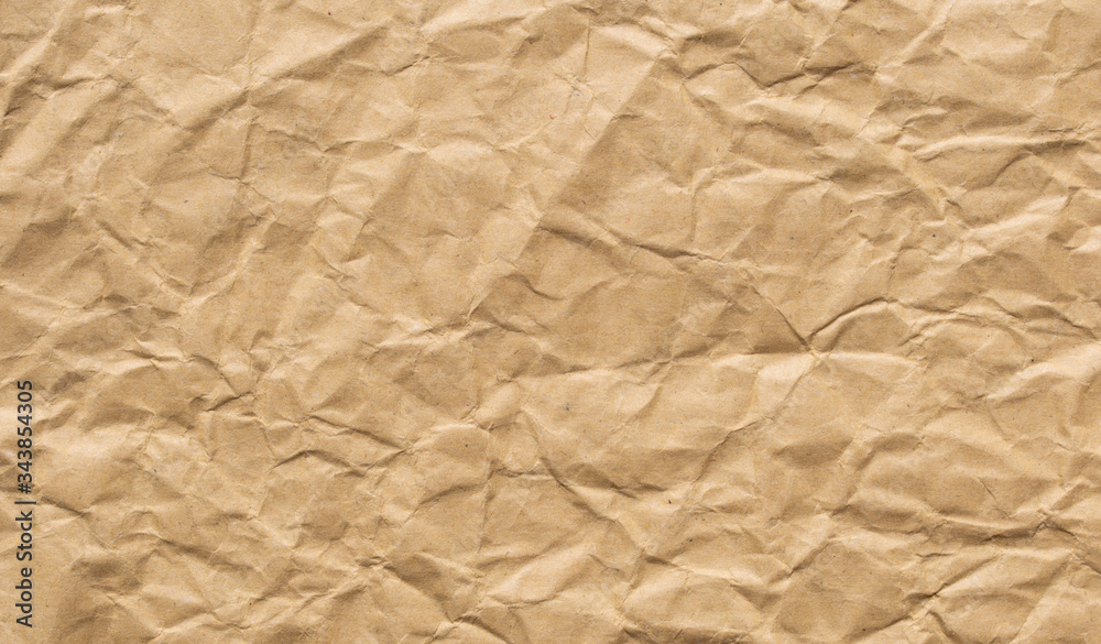 texture of old crumpled paper background