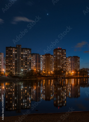 Kiev city at night