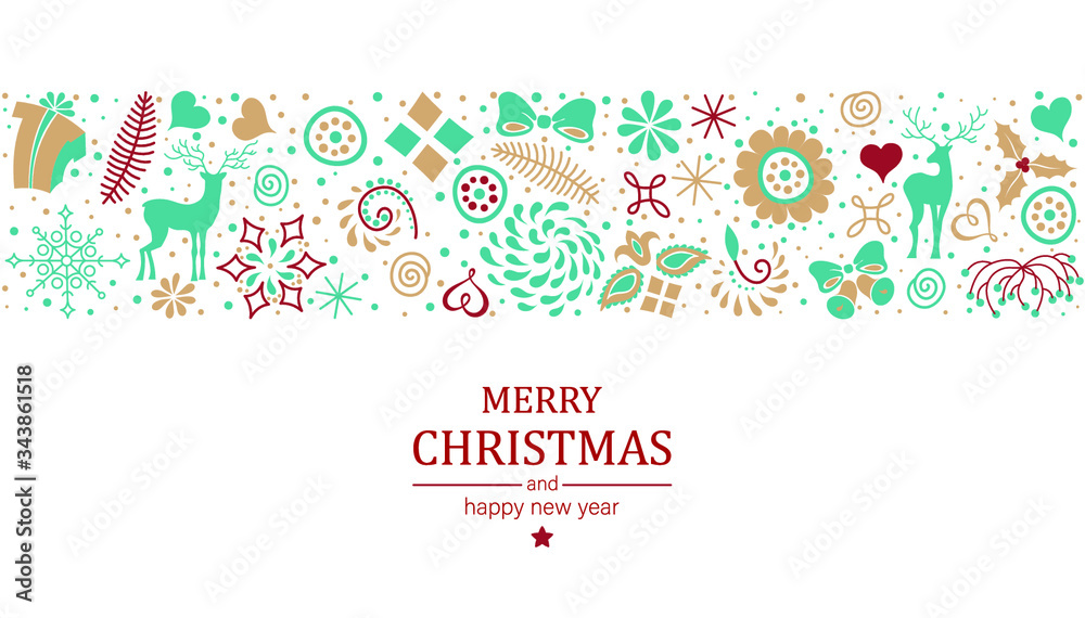 christmas card with the inscription christmas card with the inscription
