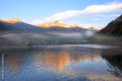 lake in the Poschiavo