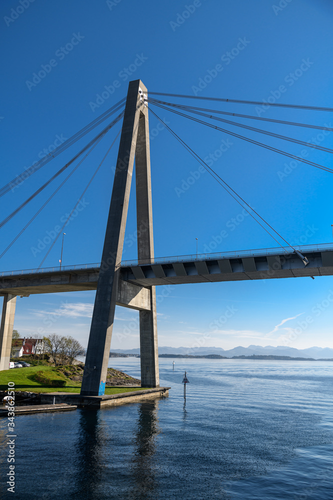 Fototapeta premium Stavanger bridge in Norway