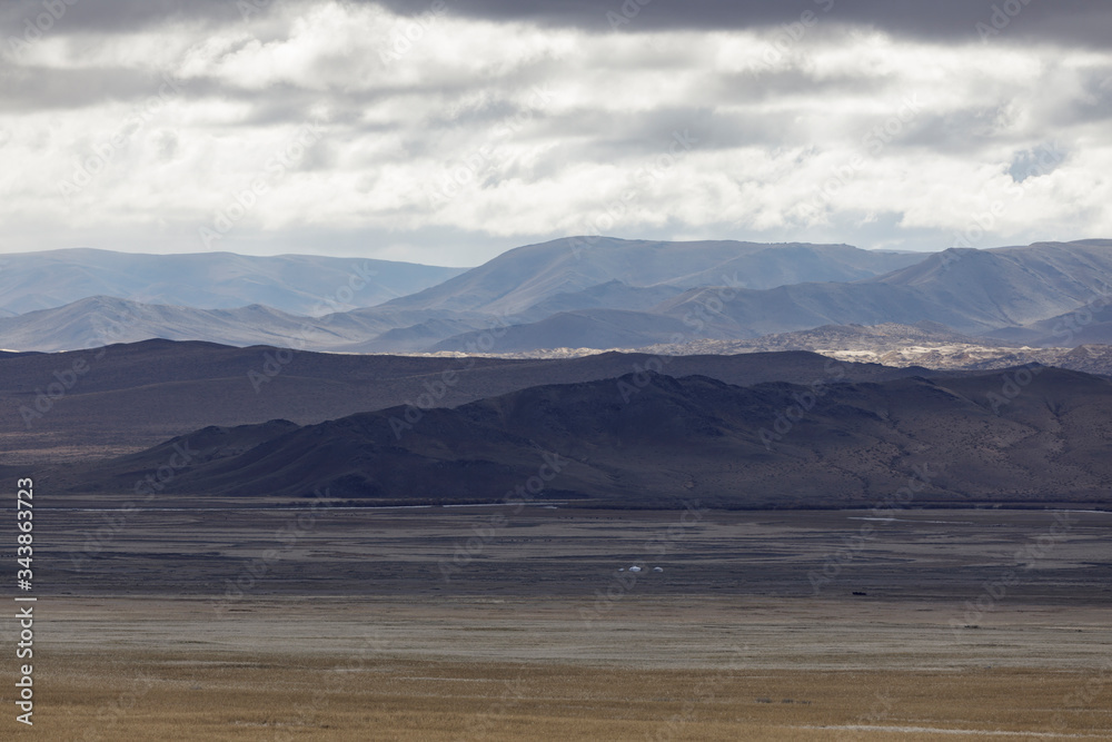 The vast wilderness of Khogno Khan national park, Mongolia. The vast wilderness of Khogno Khan national park, Mongolia.