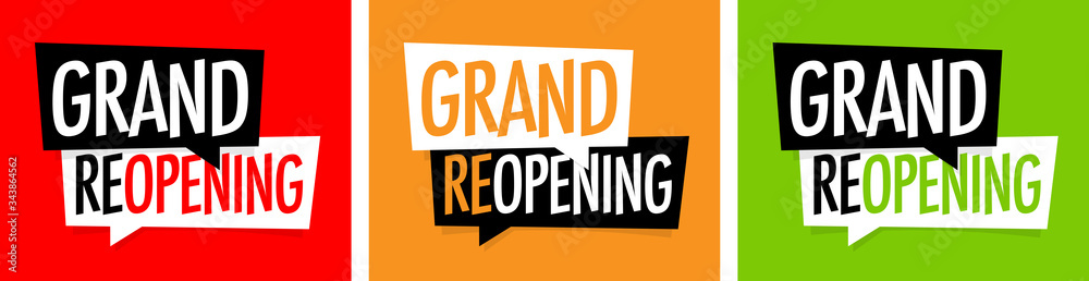 Grand reopening