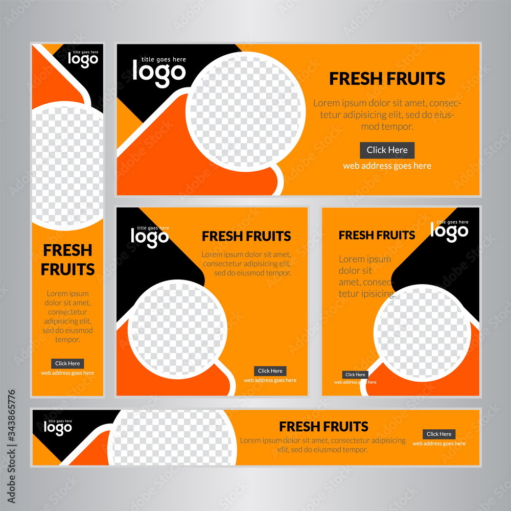 Web Banner set Design. Food & Restuaruant Concept Bannar set Design Template. Web Banner set Design. Food & Restuaruant Concept Bannar set Design Template.