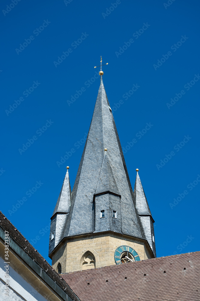 Turm der Pfarrkirche in Eppingen