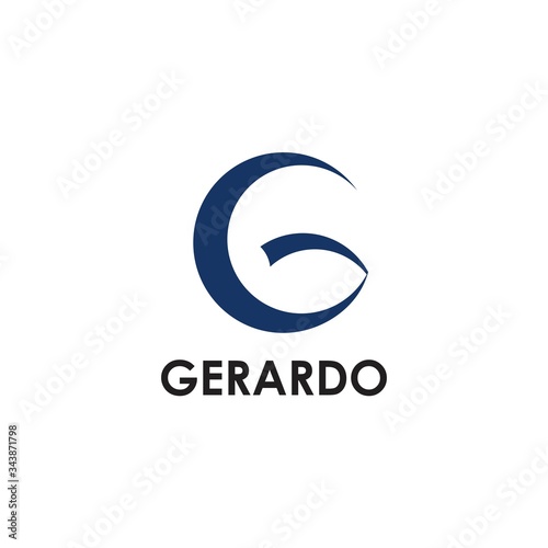 G Gerardo Logo Vector and Symbol, Templates photo