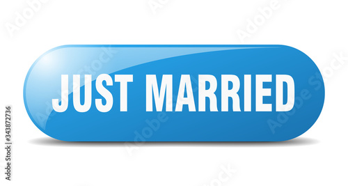 just married button. just married sign. key. push button.