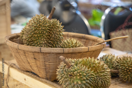 durian on the market