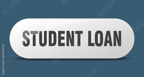 student loan button. student loan sign. key. push button.