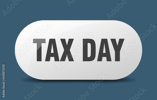 tax day button. tax day sign. key. push button.