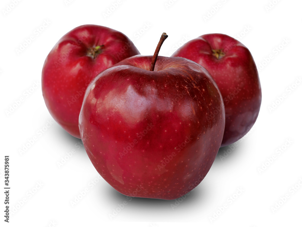 apples isolated on white background apples isolated on white background