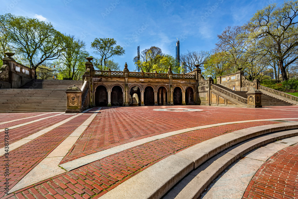 Navy Terrace AKA Bethesda Terrace in Central Park. New York